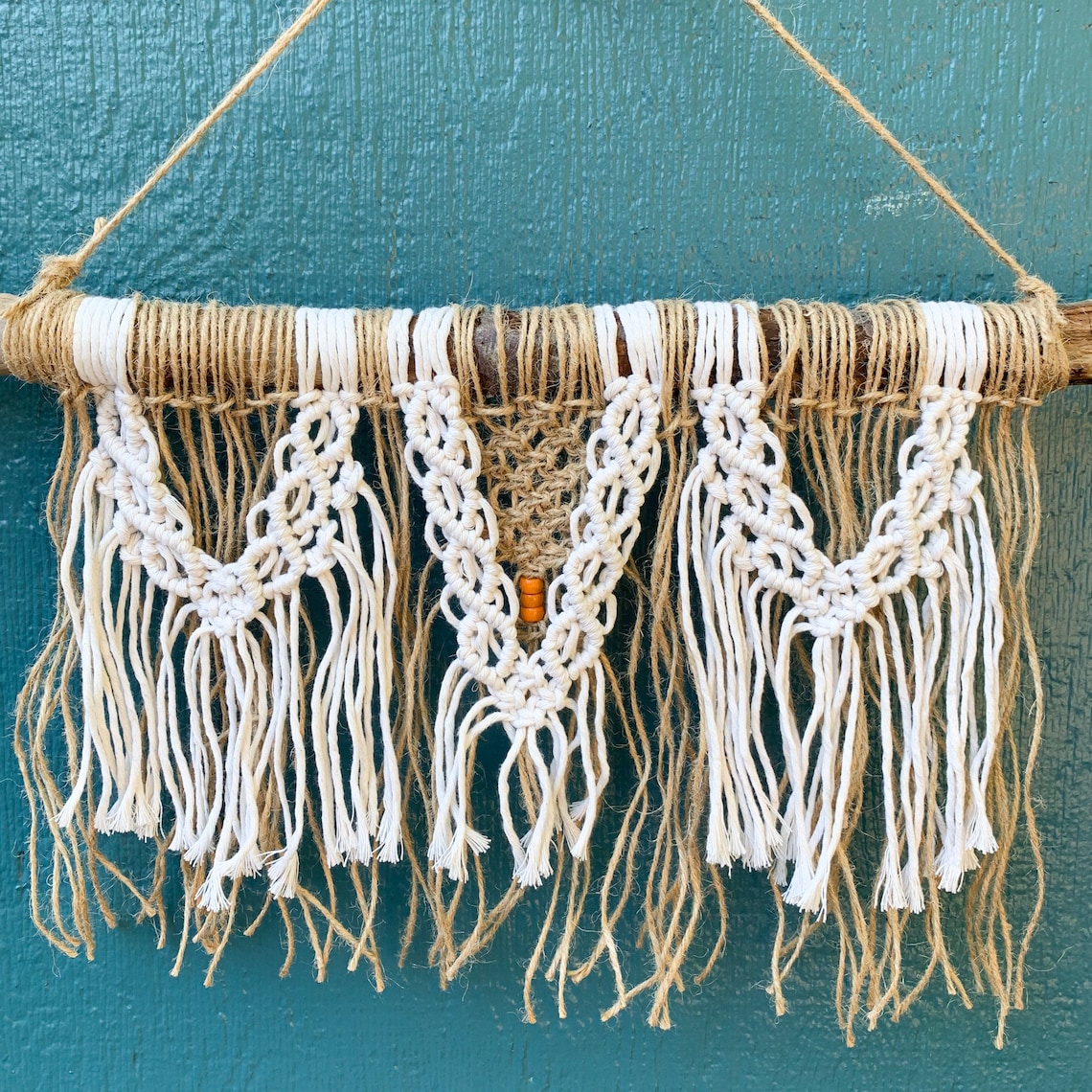 Macrame Wall Hanging Beach Hut Etsy