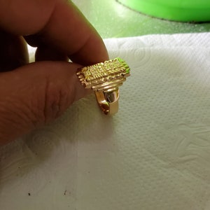 Handcrafted 18K Solid Gold Peruvian Ring: Estela Raimondi Design - Etsy