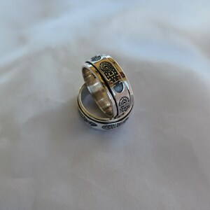 Tumi Band Silver.950, Spinning Ring, Tumi Ring , Handcrafted, Women's ...