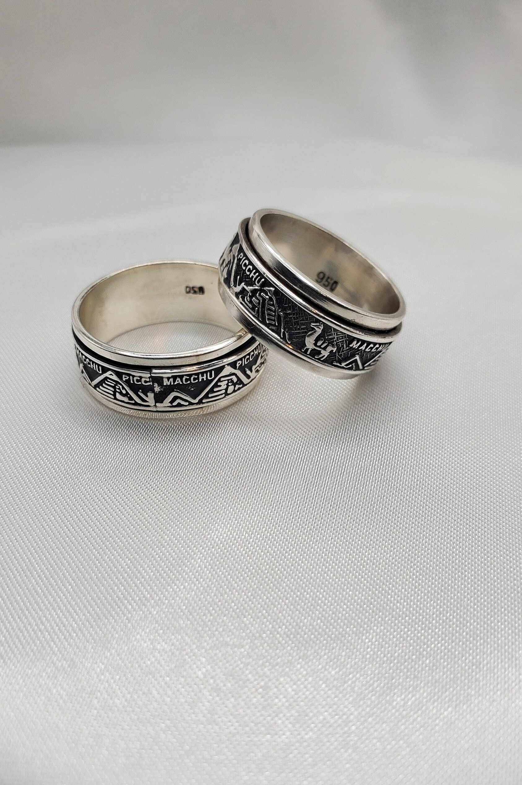 Anillos antiestres plata mujer sale