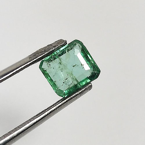 0.91 Cts Natürliche Sambian Smaragd Oktagon Form Gute Farbe | Etsy