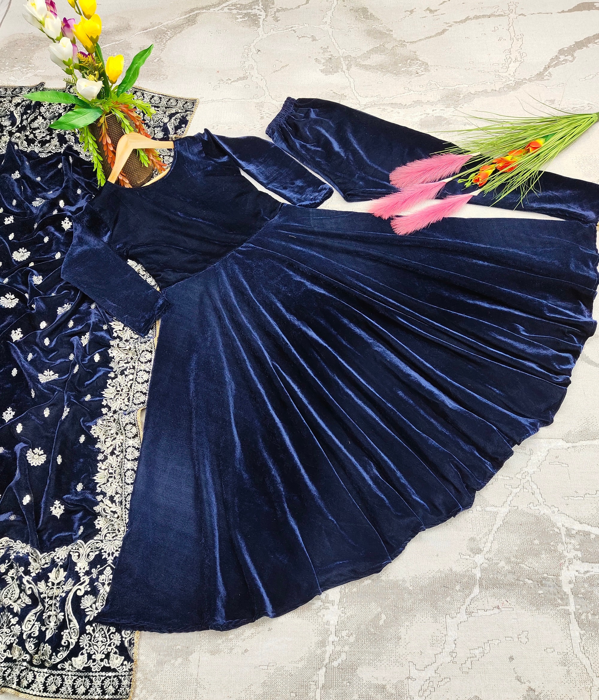 Bebe Clothing Dress|elegant Velvet Girls Party Dress - Knee-length Princess  Gown For Weddings & Birthdays