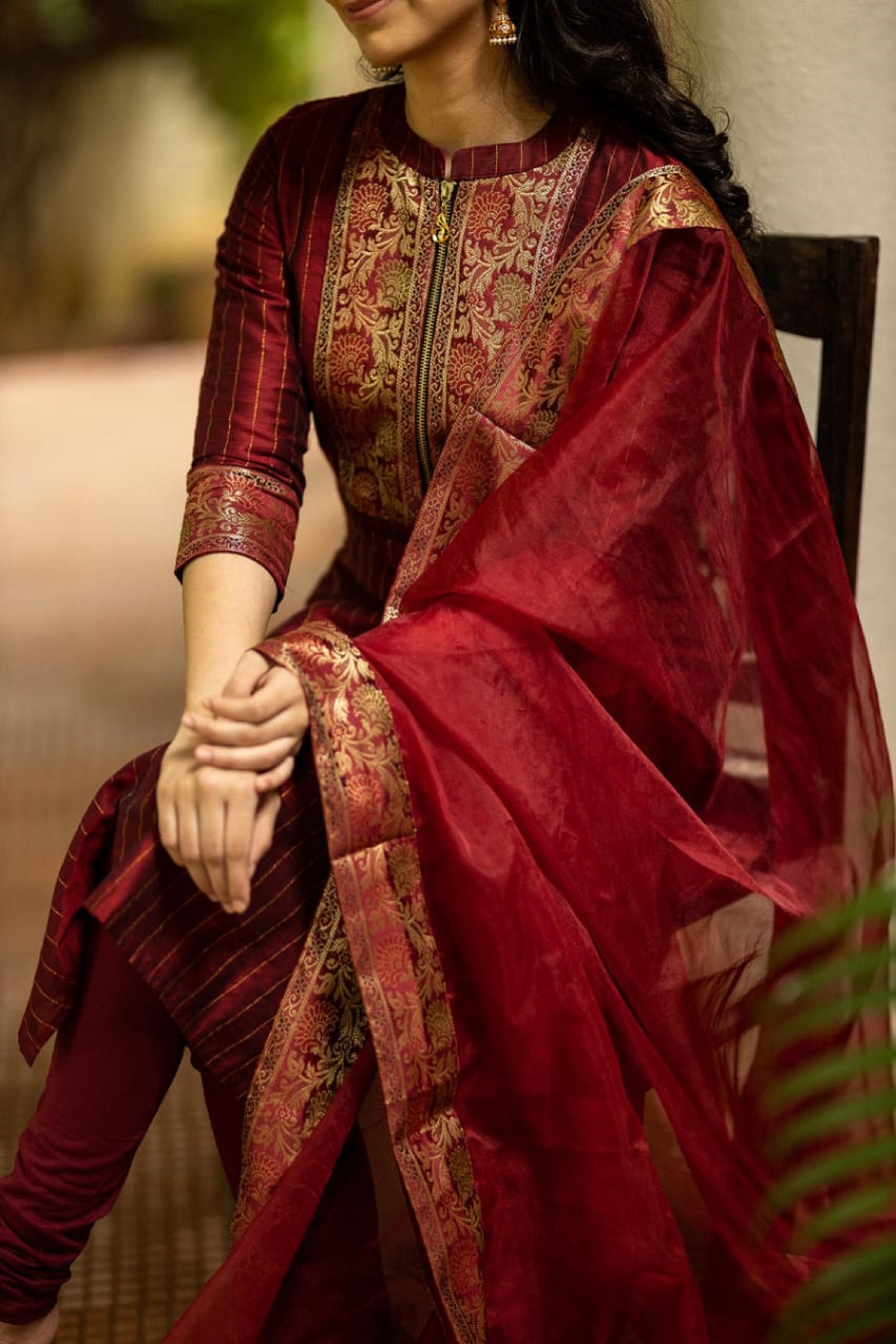 Red Salwar Kameez 