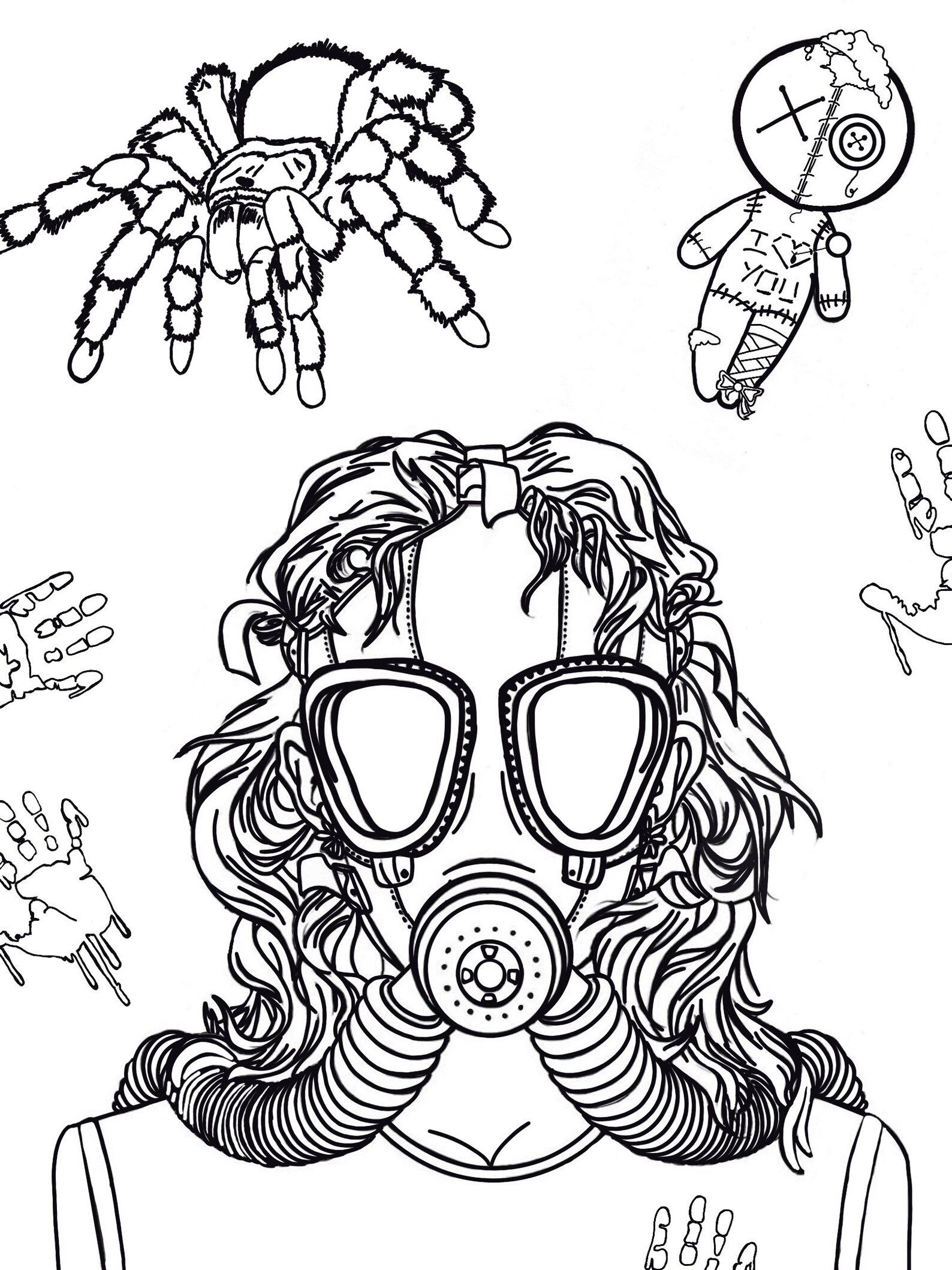 Trippy Coloring Pages For Adults To Print Sketch Coloring Page