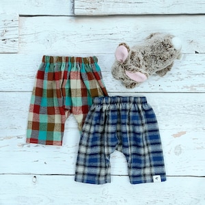 Adorably Hip Baby Harem Pants - 0 to 3 months, 100% Cotton, Handcrafted