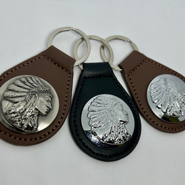 Indian Scout Keychain Etsy