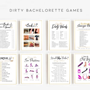bachelorette game bundle, minimal,  gold, hens party games,  bachelorette party,  dirty bachelorette games, rose gold, printable, download