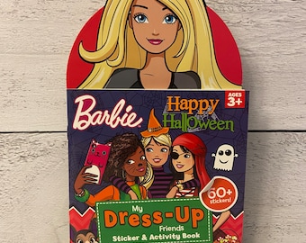 Barbie Halloween Dress-up Activity Books