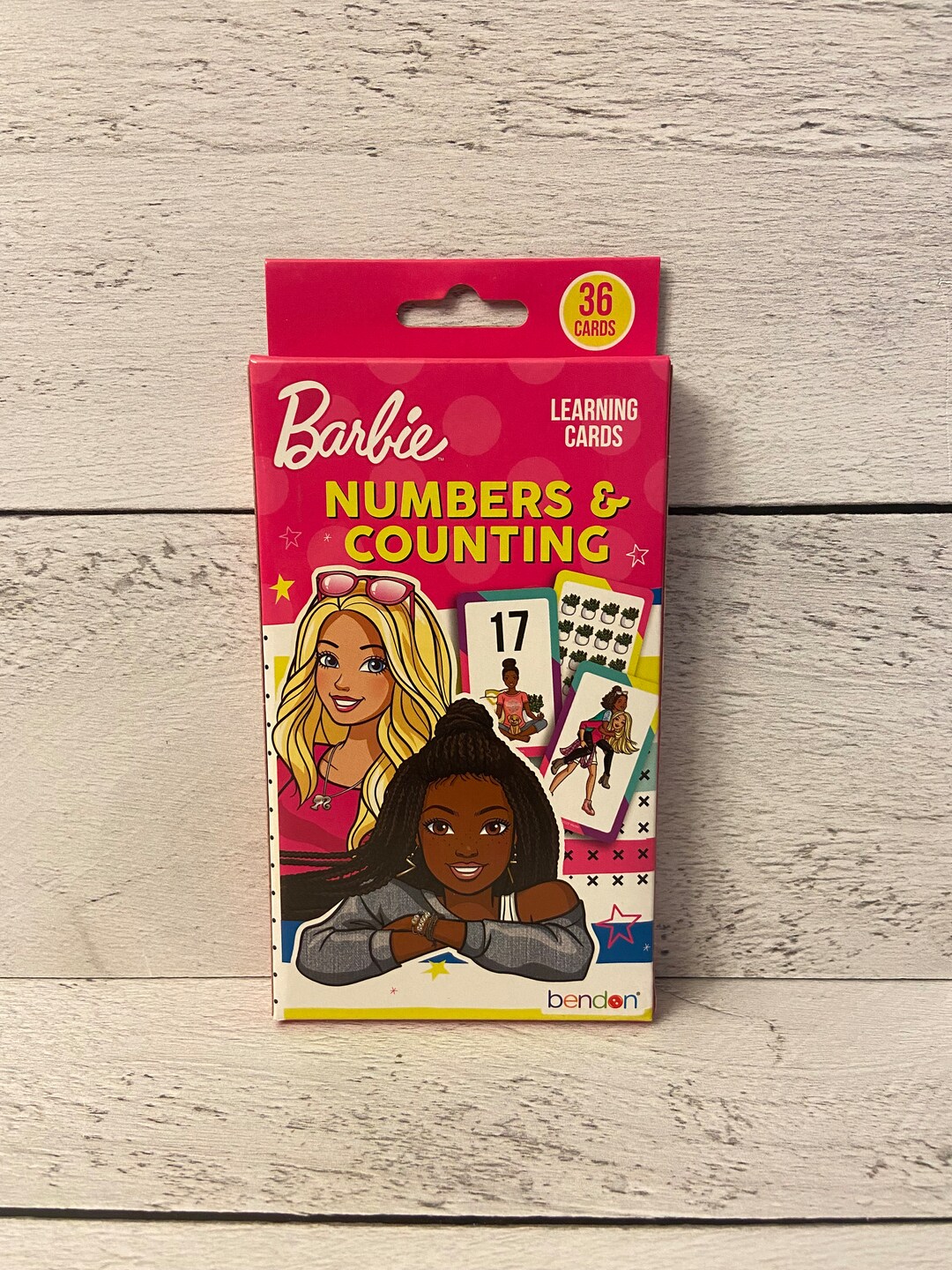 Barbie Numbers & Counting Learning Cards Etsy