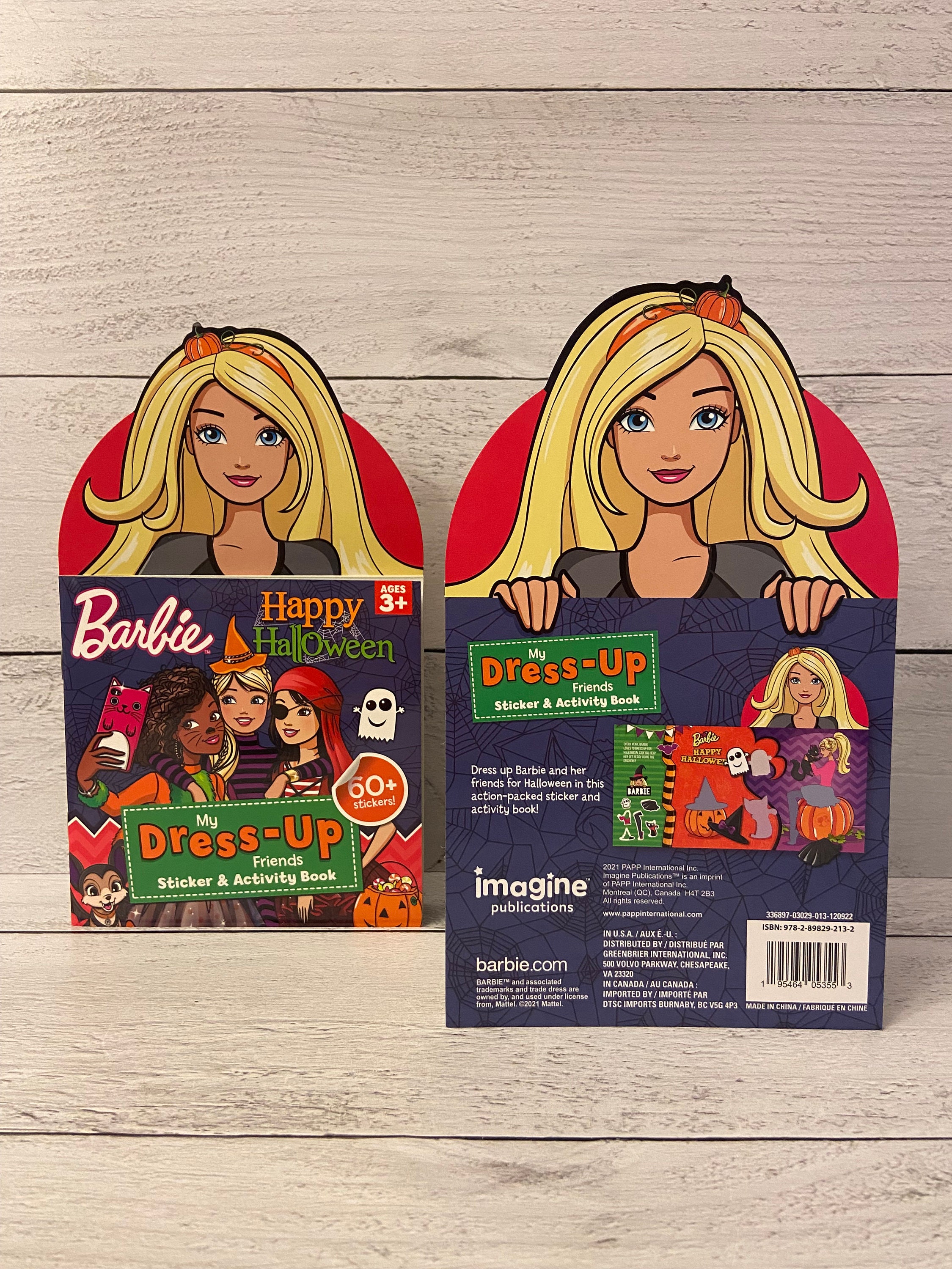 Barbie Halloween Dress up Activity Books Etsy