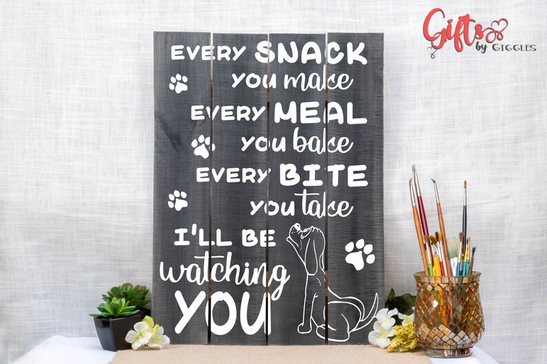 Funny Gift for Dog Lovers Rustic Reclaimed Wood Pallet Sign Etsy
