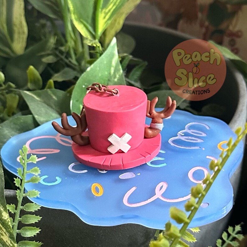 Tony Tony Chopper Keychain Chopper Hat Keychain One Piece Etsy