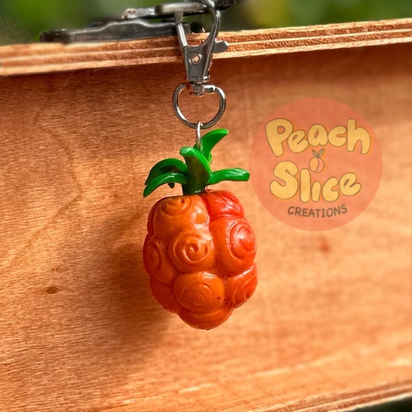 Buggy keychain | Bara bara no mi keychain | Original handmade devil fruit keychain