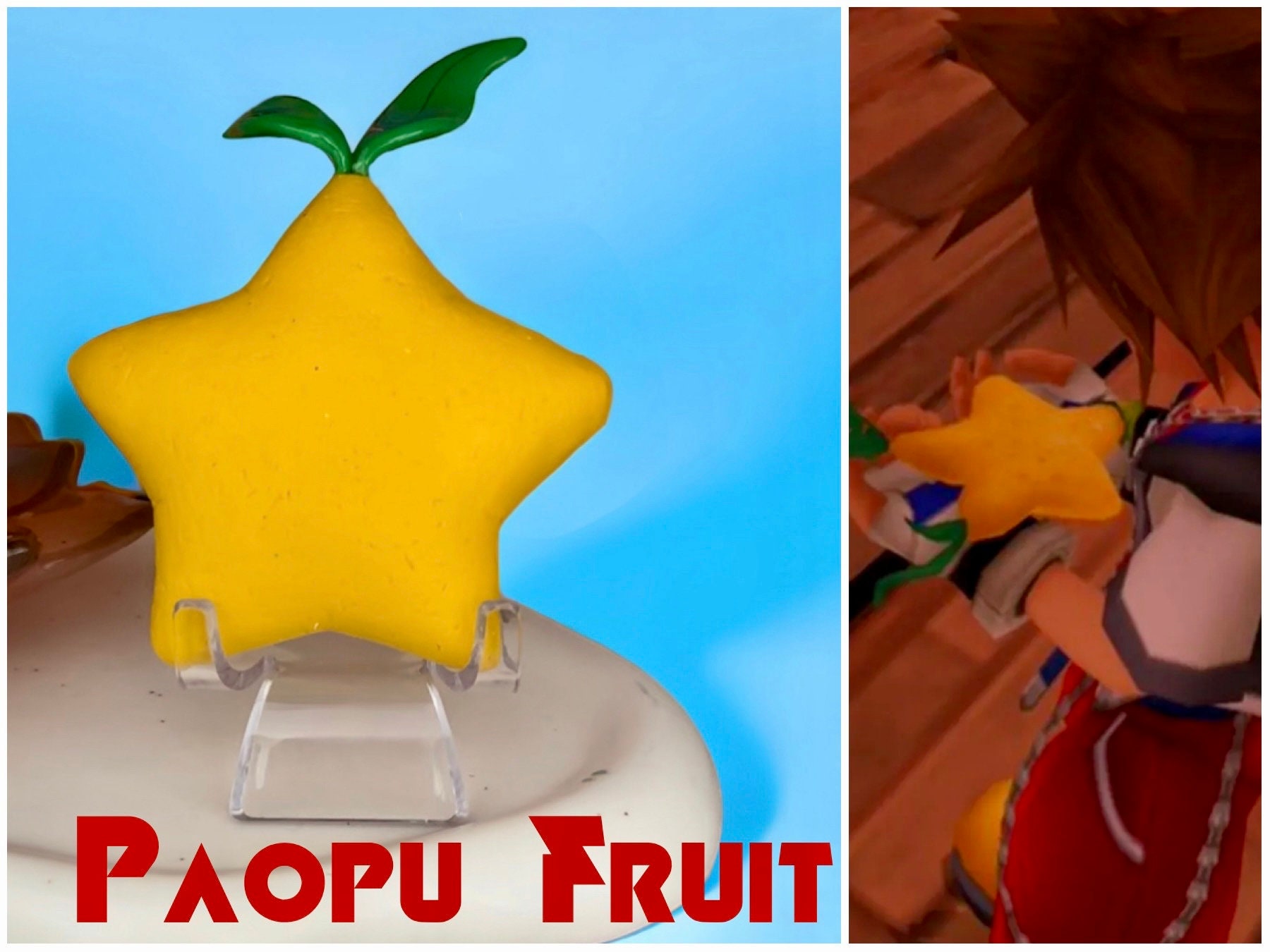 Paopu Fruit Replica Kingdom Hearts Star Fruit 