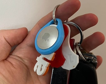 Apple Air Tag Holder Keychain - Color Options!