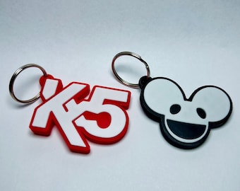 Deadmau5 & Kx5 Keychains || Choose your colors!
