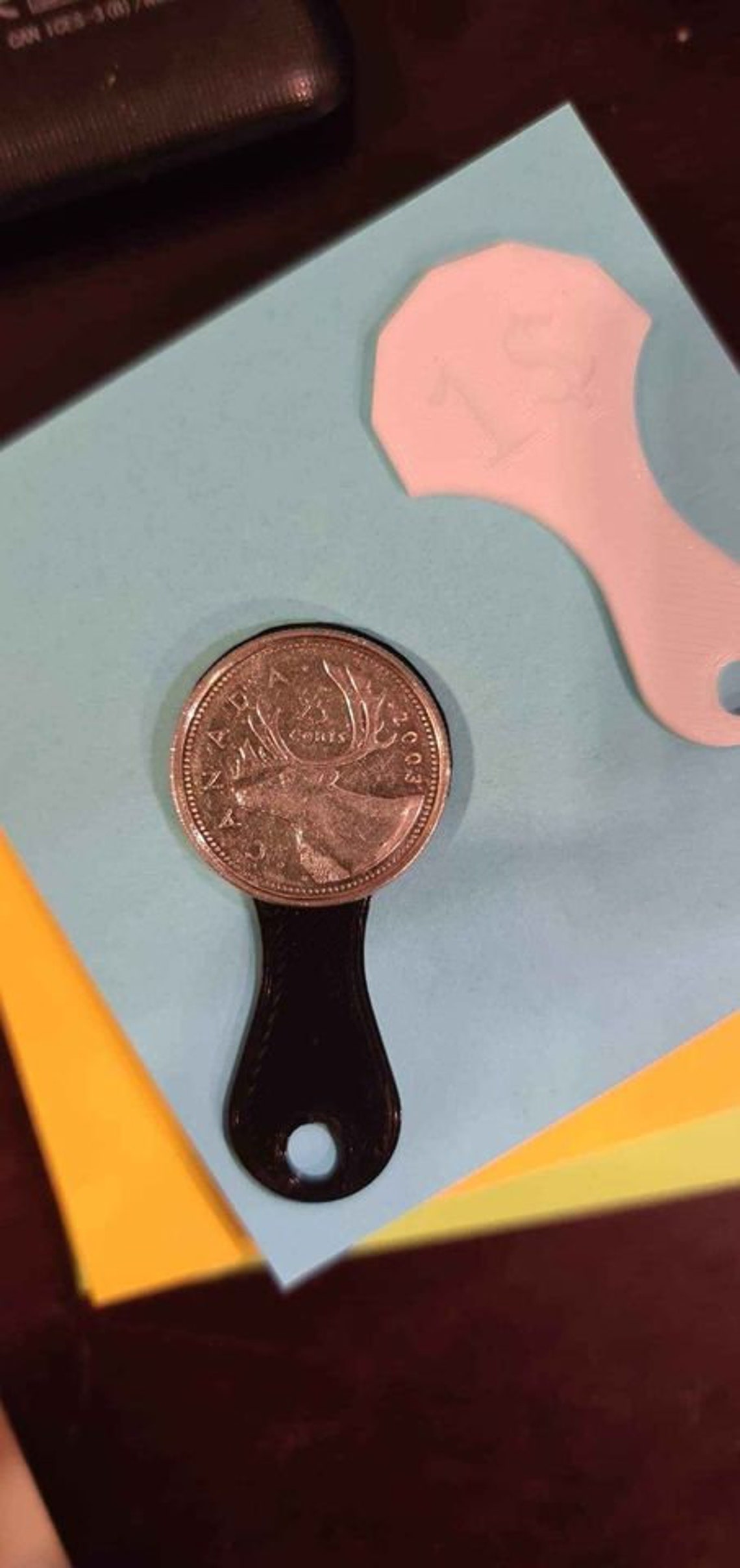 Shopping Cart Key // Loonie or Quarter Size FREE SHIPPING Etsy