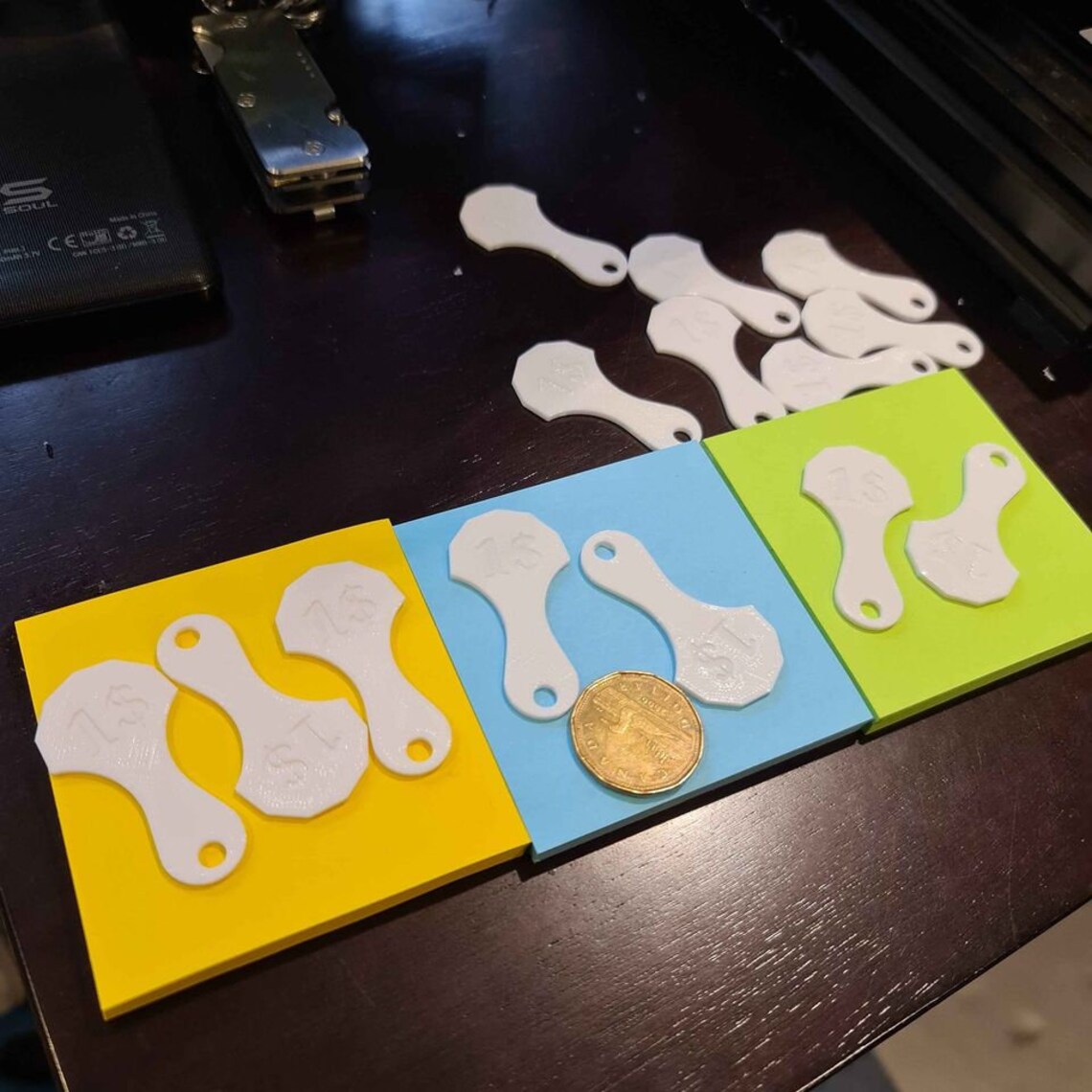 Shopping Cart Key // Loonie or Quarter Size FREE SHIPPING Etsy