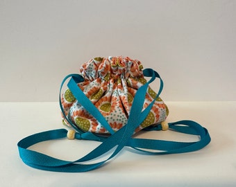 Jewelry / Accessory / Dice Travel Pouch - Sunflowers