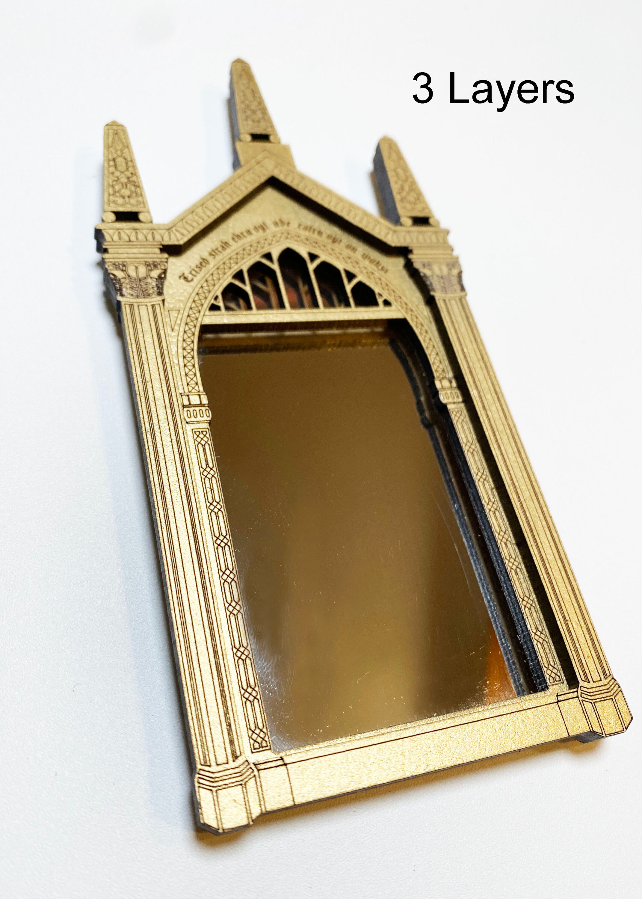 Decorative Mirror of Erised Laser File Etsy