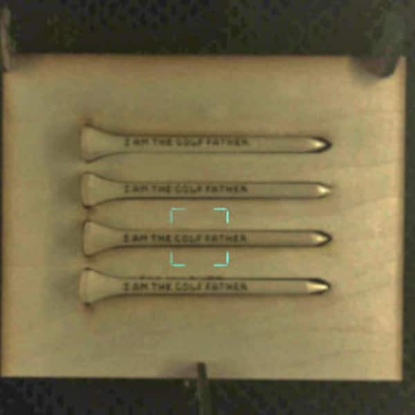 Golf Tee Laser Engraving Jig