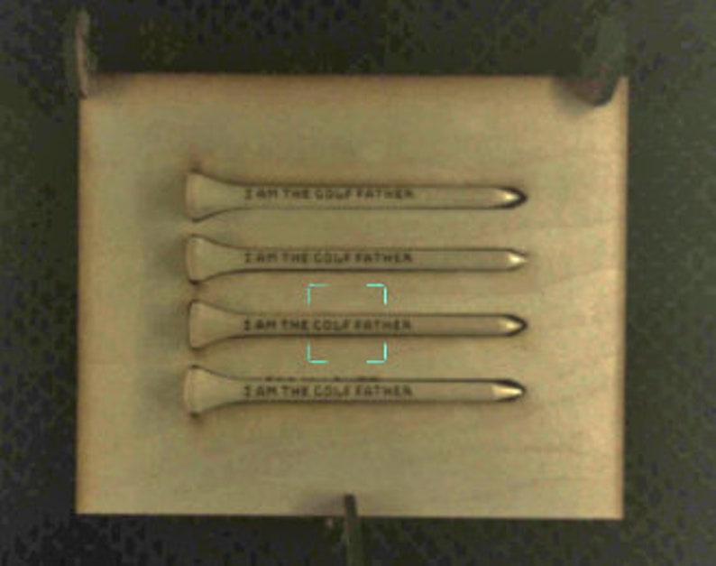 Golf Tee Laser Engraving Jig Etsy