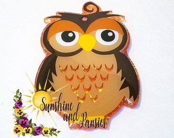 Schlüsselanhänger Schnittdatei | Woodsy die Eule SVG