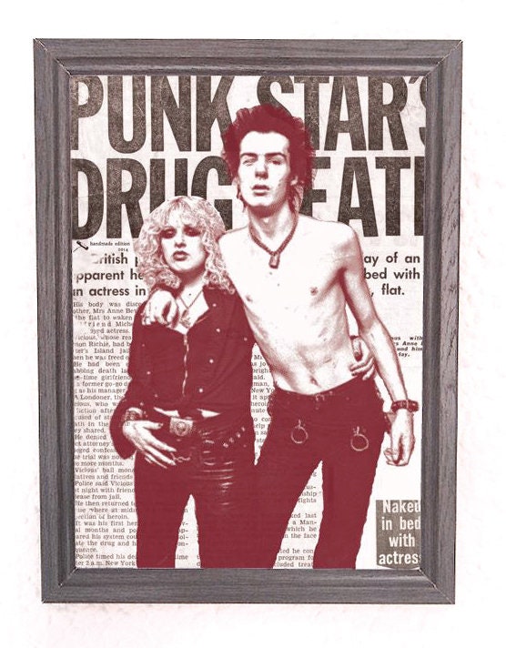 Sid vicious poster - Etsy 日本