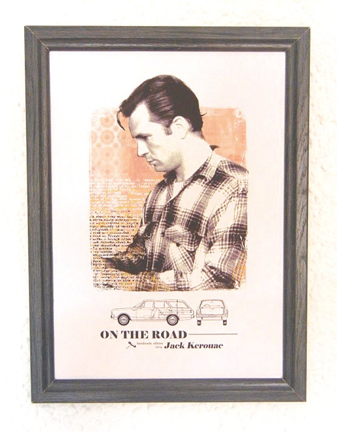 Jack Kerouac Posters in 3 Sizes, Without Frame, Beat, Lyric, Poetry, on ...