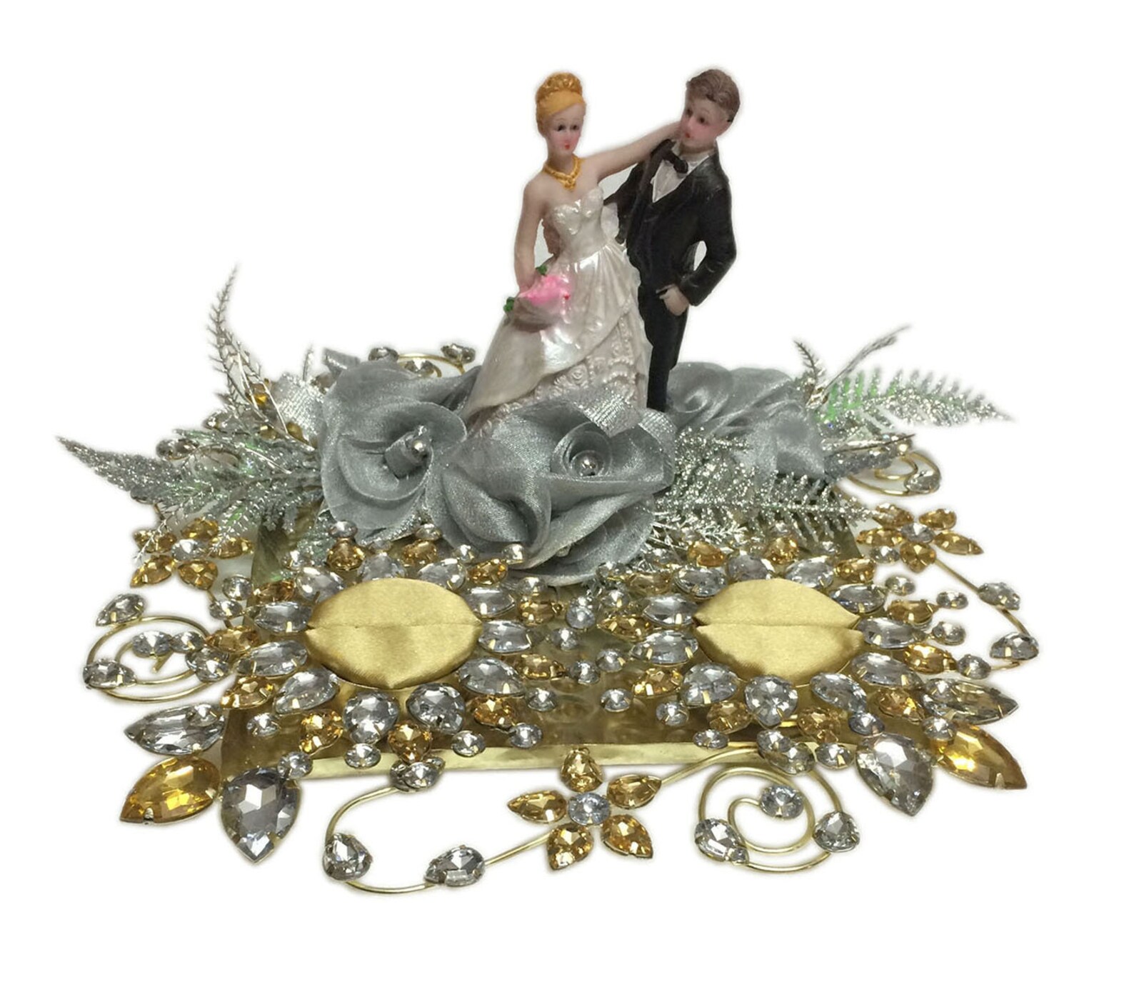 Decorative Wedding Ring Platter / Engagement Ring Ceremony / Etsy