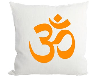 Personalised Jai Guruji Cushion,Om Printed Cushion, Guruji Shukrana Guruji ,Blessings Always Guruji Satsangat Jai Guruji Bade Mandir Wale