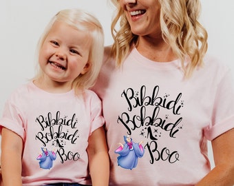 Bibbidi Bobbidi Boo Shirt, Cinderella Shirt, Fairy Godmother Shirt, Magic Wand Shirt, Halloween Shirt #365