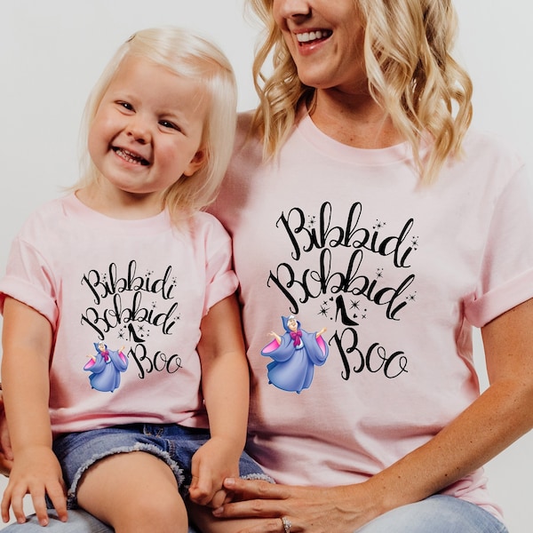 Bibbidi Bobbidi Boo Shirt, Cinderella Shirt, Fairy Godmother Shirt, Magic Wand Shirt, Halloween Shirt #365