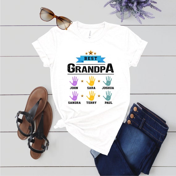 Best Grandpa Shirt, Grandpa Gift, Dad Shirt, Fath… - image 4