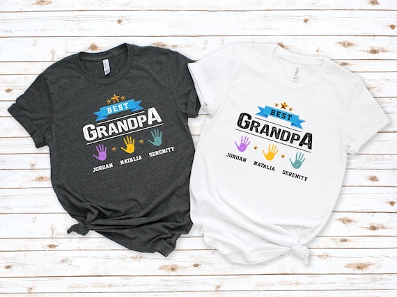 Best Grandpa Shirt, Grandpa Gift, Dad Shirt, Fath… - image 1