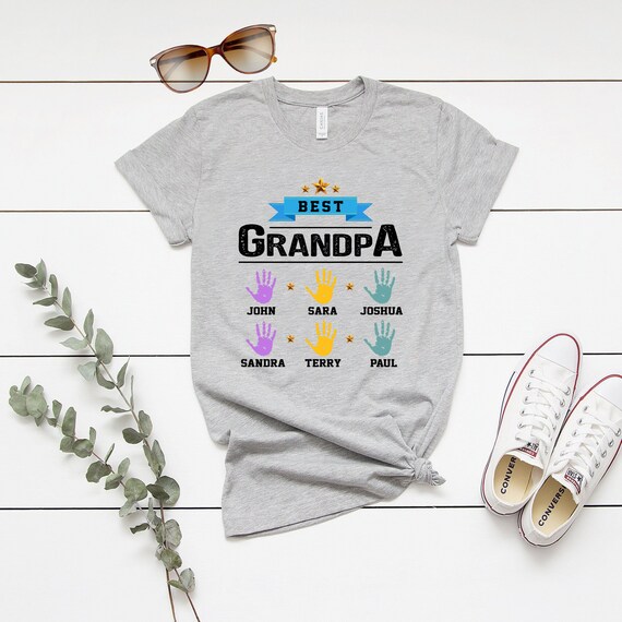 Best Grandpa Shirt, Grandpa Gift, Dad Shirt, Fath… - image 2