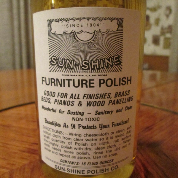 Sun-Shine Furniture Polish