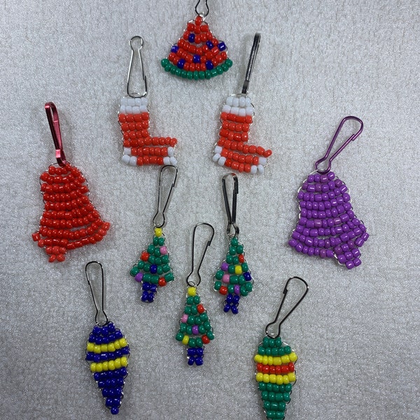 Backpack charms, fishes, cats, bugs, turtle, beads & wire