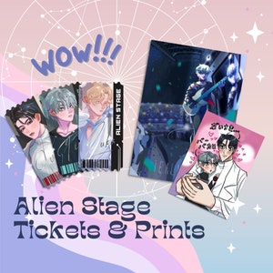 Alien Stage Konzertkarten und Print