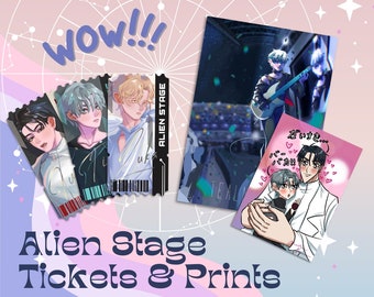 Alien Stage Concert Tickets and Print