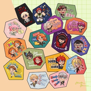 Enstars Normie Quotes Stickers