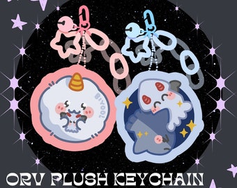 ORV Squeaky Plush Keychains