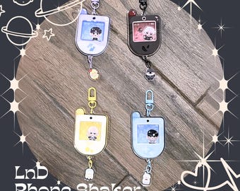 LnD Phone Shaker Charms and Stickers