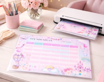 Unicorn Magic Timetable | Children's Timetable | Unicorn Timetable | Starting School | First Day of School | Schoolchild | School Plan | Download PDF