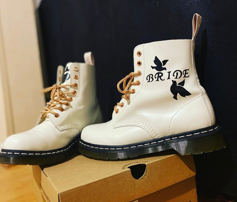 dr martens bride