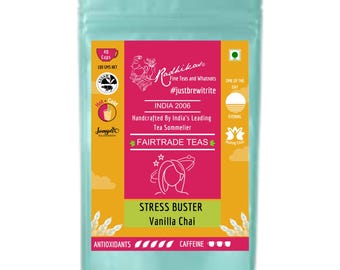Vanilla Chai Loose Leaf Tea – Aromatic Spiced Blend – Tea Lover Gift