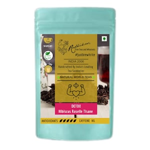 DETOX Hibiscus Roselle Tisane - A Tangy and Refreshing Drink with Vitamin C