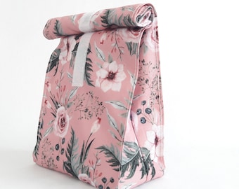 Lunch box, lunch bag, reusable, washable, fashion, cool, school lunch, food safe, unique, one of a kind, zero waste