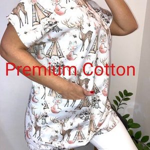 Scrub Top For Women,Nursing Scrub Top,Scrub Top For Medical Staff,Dental Scrub Top,Veterinary Women Top,V-Neck Top Medical,Unique Scrub Top