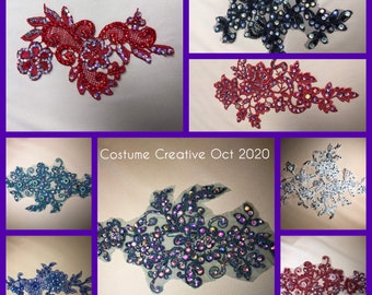 Lace appliqué hair accessory